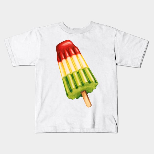 Tropi Pop Kids T-Shirt by KellyGilleran